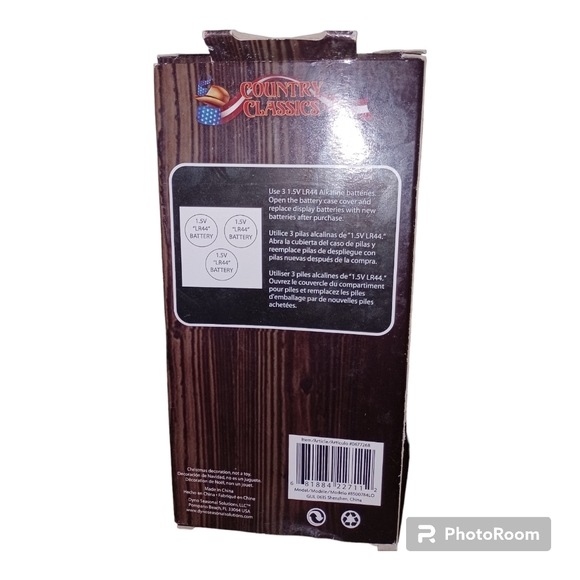 Country Classics Musical Microphone Ornament Illuminated Plays "We Are Tonight" - Picture 2 of 4